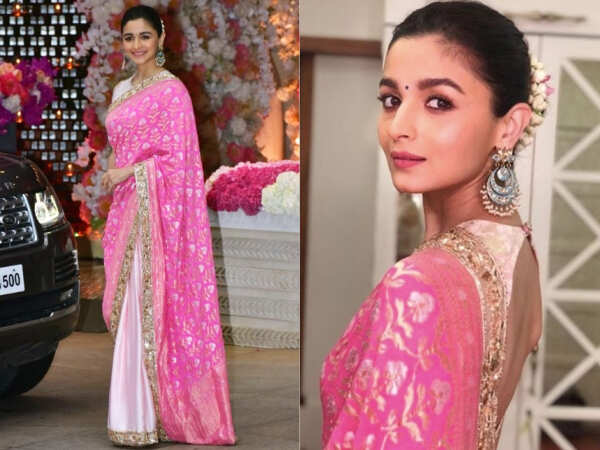 Alia Bhatt's Designer Saree Has Made It To The Top Of Our To-buy List 