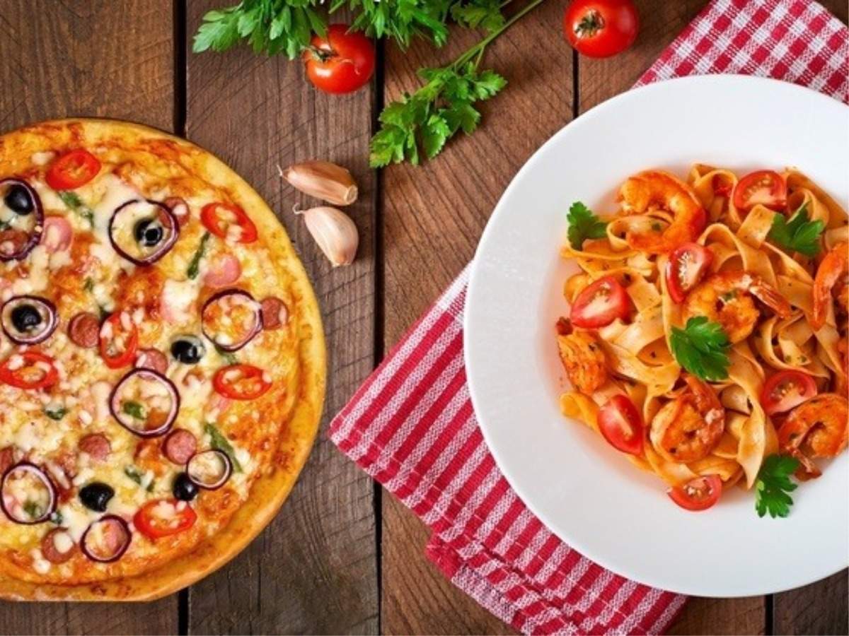 Pizza or pasta? Which is the healthier one?